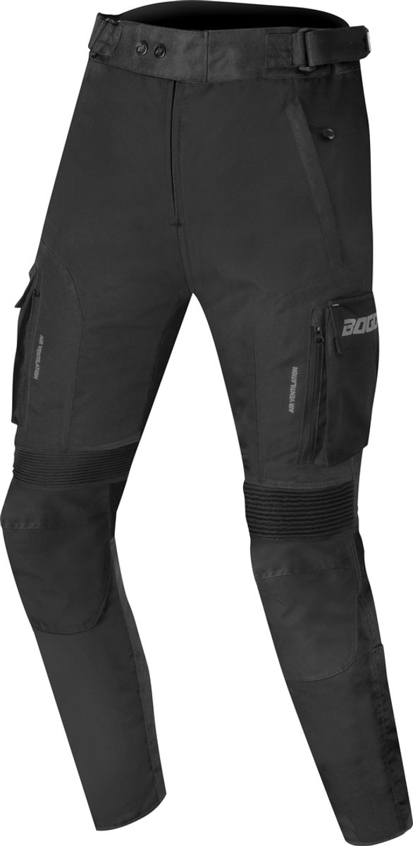 Bogotto Covelo Waterdichte Zwart Textiele Motorbroek - Broek