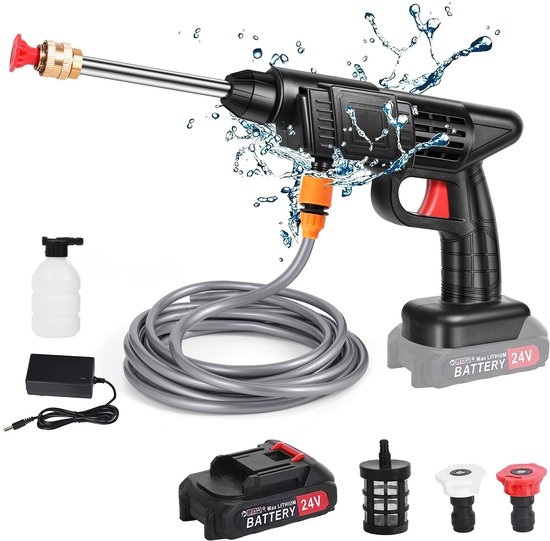35Bar Draadloze Hoge Druk Auto Wasmachine Supplies Schuim Generator Water Gun Spray Cleaner Auto Wasmachine voor Auto Home Cleaning