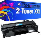 PlatinumSerie 2 toner XXL alternatief voor HP CE505A black