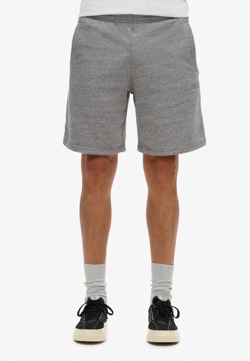 Superdry Essential Logo Ub Korte Sportbroek L Man Grijs