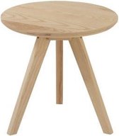 Top Scandinavian - Bijzettafel - rond - dia 43cm - massief Noors vurenhout - puur design