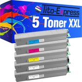 PlatinumSerie® 5 toner XXL alternatief voor Oki C830 C810
