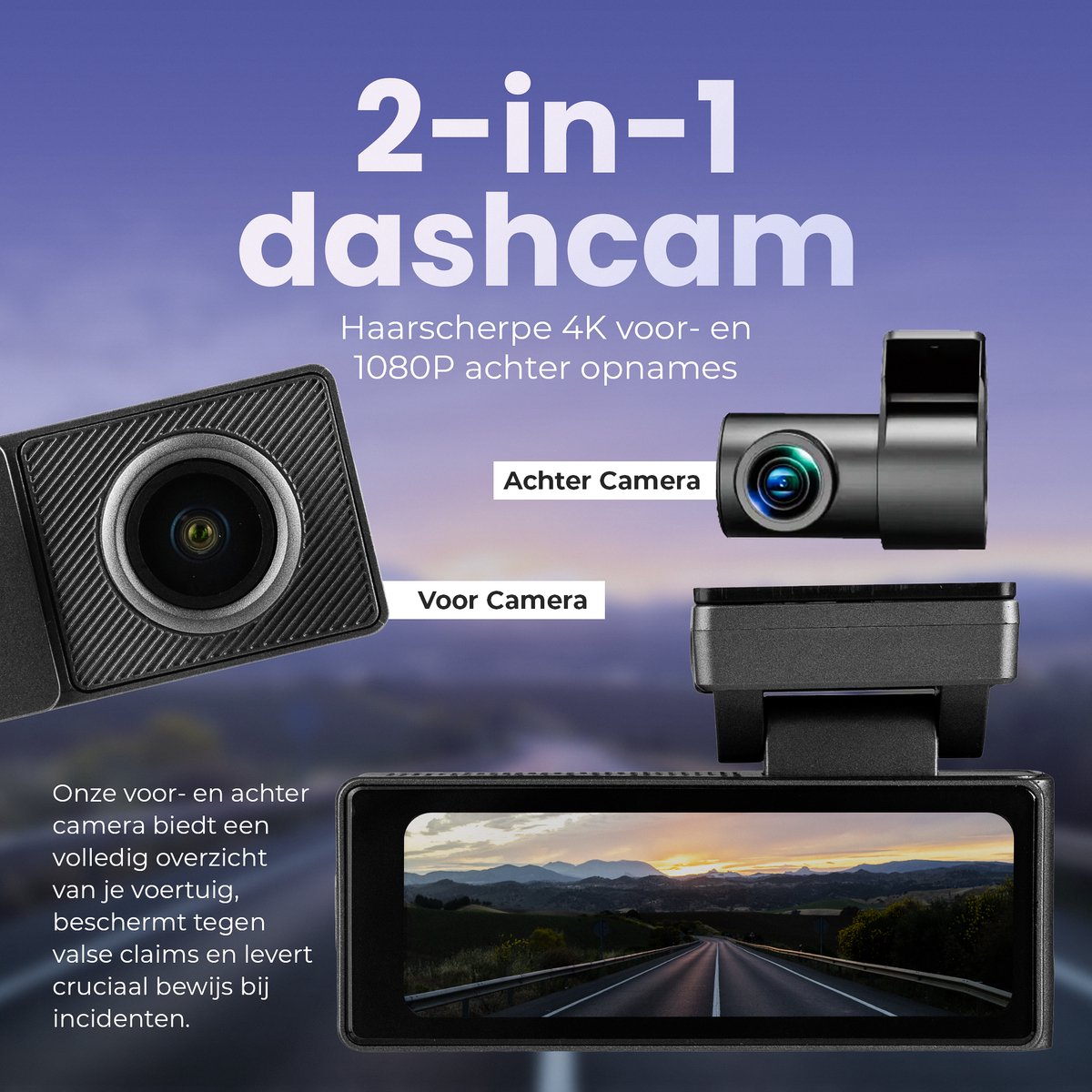 Quality4Less Pro 1 dual dashcam thumbnail 5