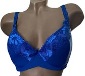 Soutien-gorge femme avec dentelle - A8084 - 105D Bleu roi