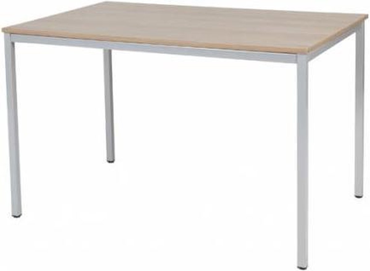 Schaffenburg Bureautafel - Domino Basic 120x80 Havana Kersen - alu frame