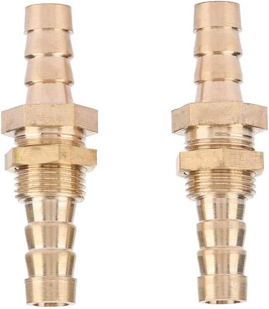 sourcing map Gewinde-Reduziermuttern-Einsatz M14 x 1 mm männlich auf M12 x 1 mm weiblich, Messing-Adapter, 10 mm lang, Rohrverschraubung, Umwandlungshülse, Reduzierstück, 3 Stück