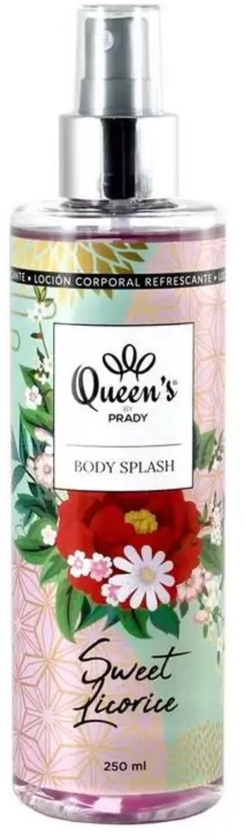 Queen's by Prady - Body Splash - Sweet Licorice - Bodymist - 250 ml