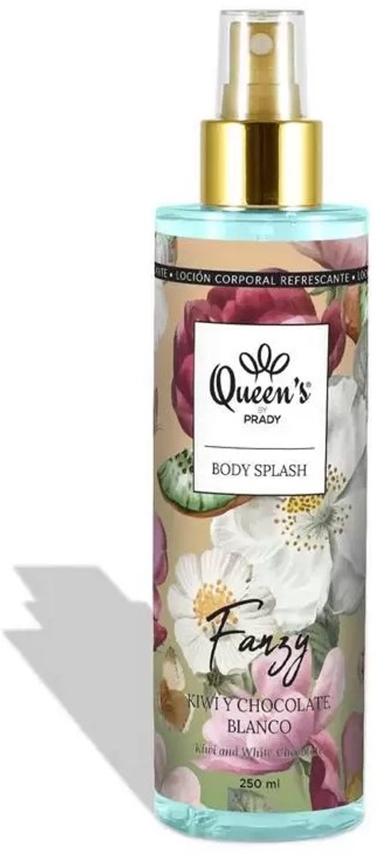 Queen's by Prady - Body Splash - Fanzy - Kiwi en Witte Chocolade Geur - Bodymist - 250 ml