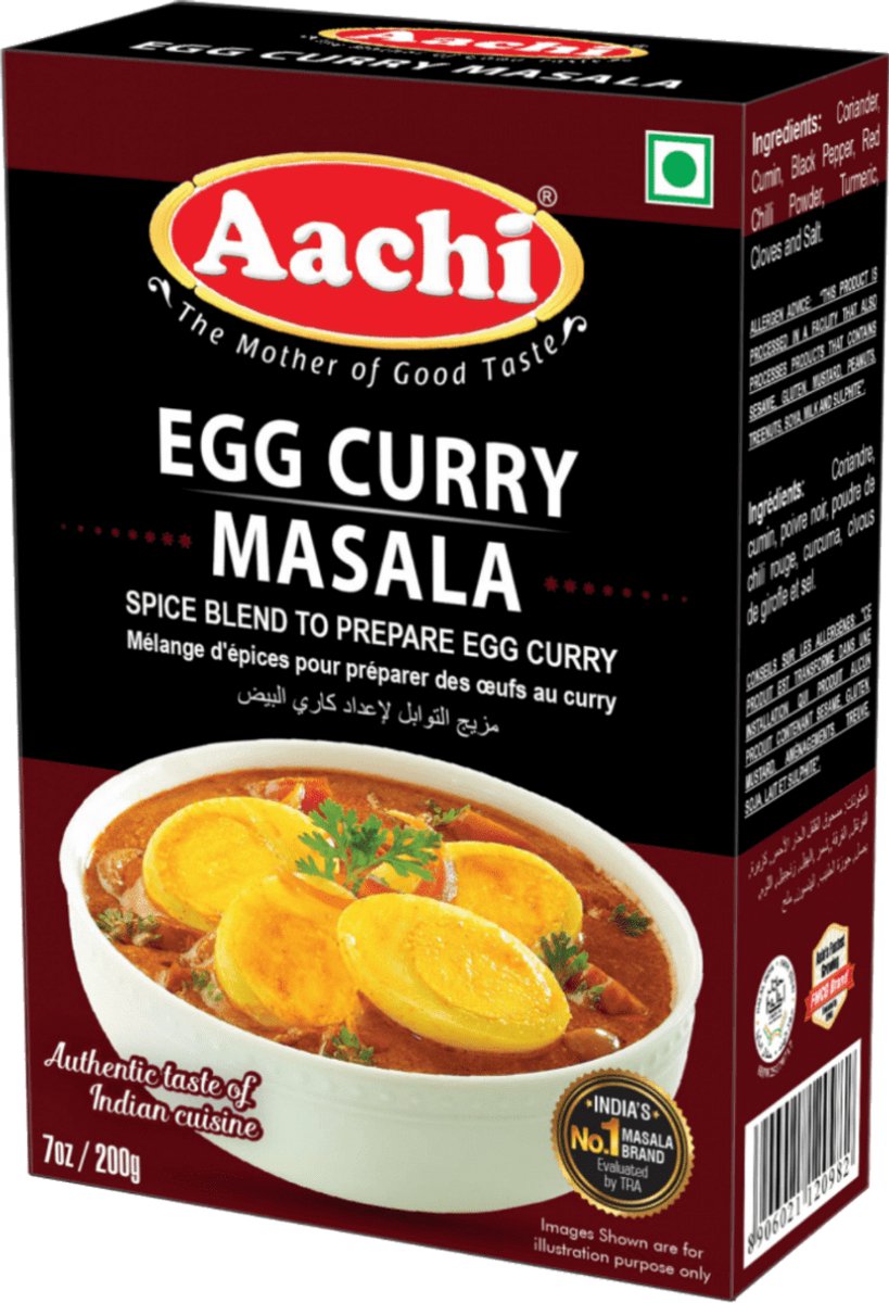 Aachi - Ei Curry Masala - Egg Curry Masala - 3x 160 g
