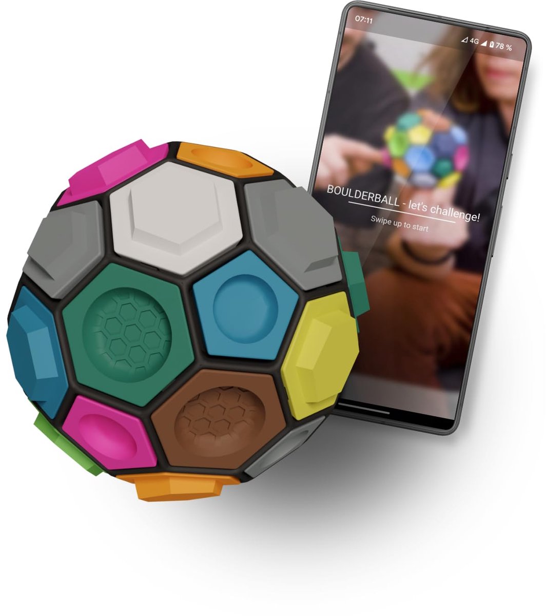 Boulderball Basic Bal Transparant