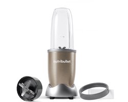 Nutribullet Pro Blender - 900 Watt - Incl. Digitaal Receptenboek - Champagne Nutribullet Pro Blender - 900 Watt - Incl. Digitaal Receptenboek - Champagne