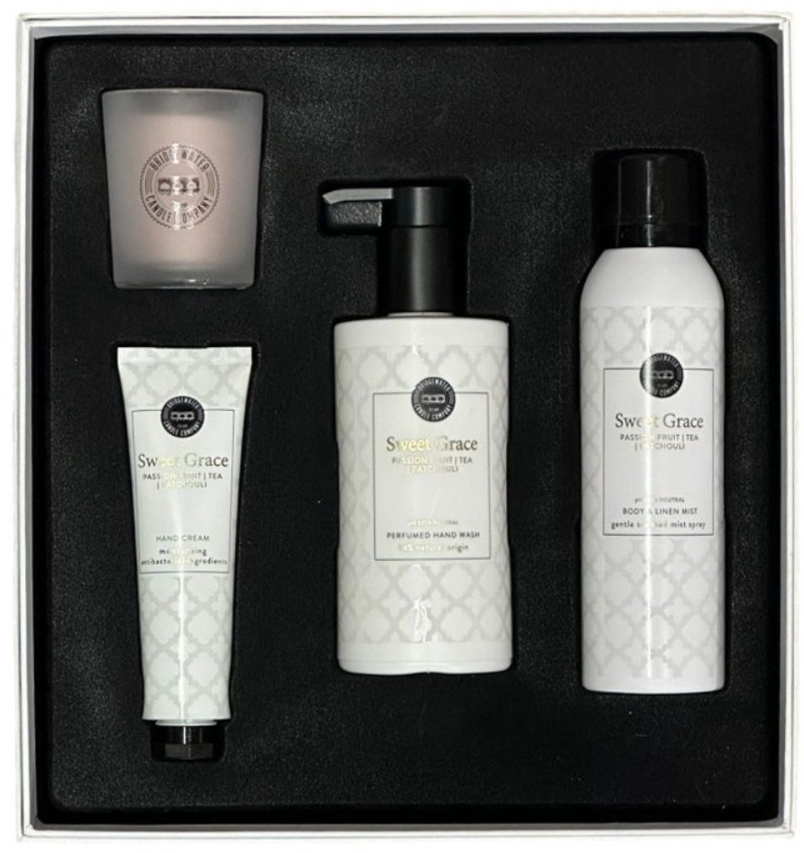 Bridgewater Candle gift Set Sweet Grace Welness