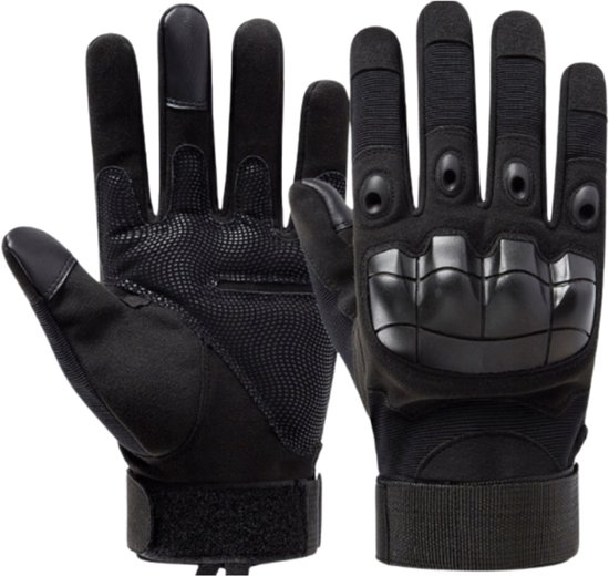 Alta-X - Gant Airsoft noir - Gant militaire - Gant de travail - Gants tactiques