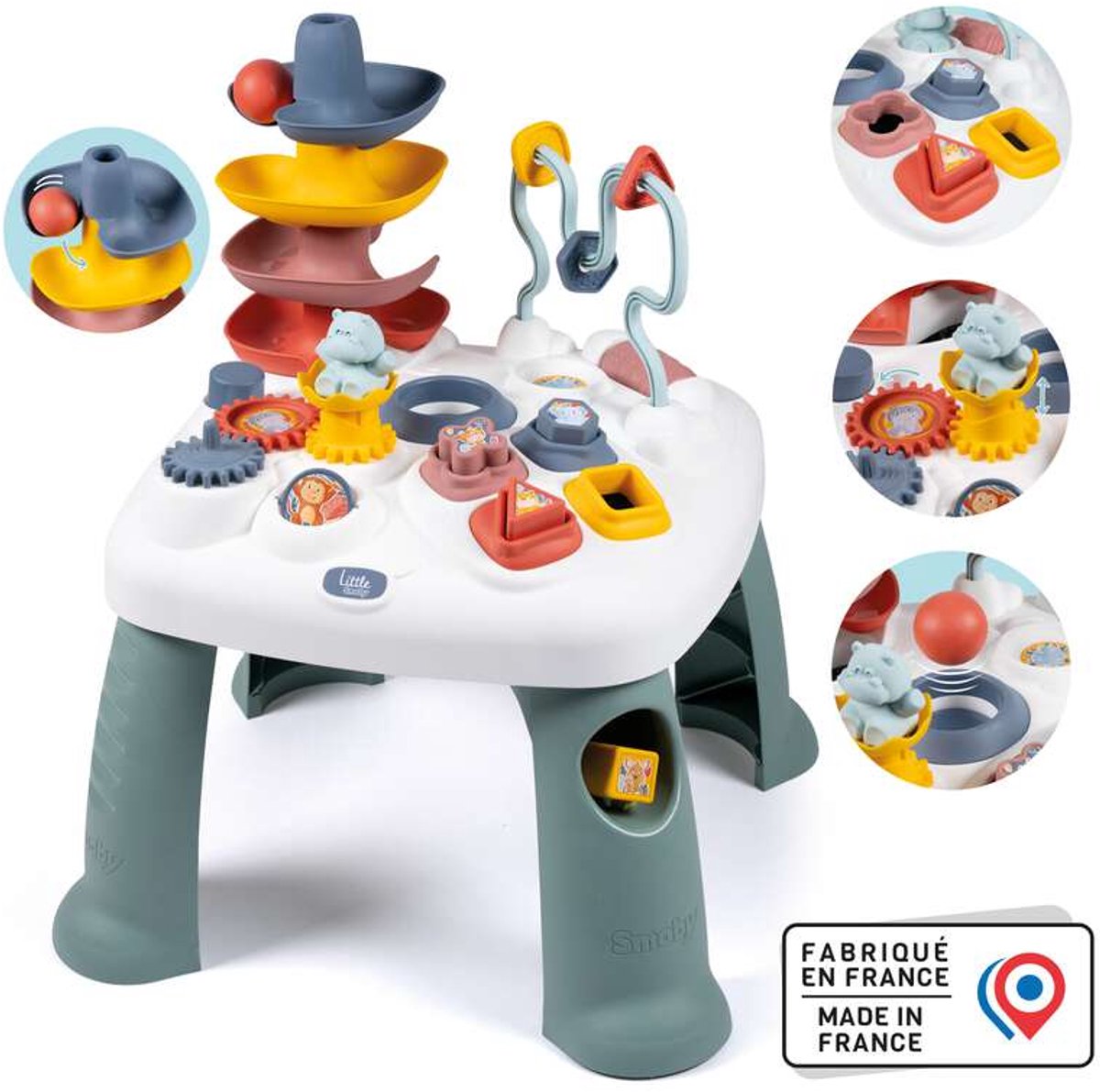Little Smoby - activiteitentafel -vormensorteerder - motorische vaardigheden voor eerste leeftijd — afbeelding 4