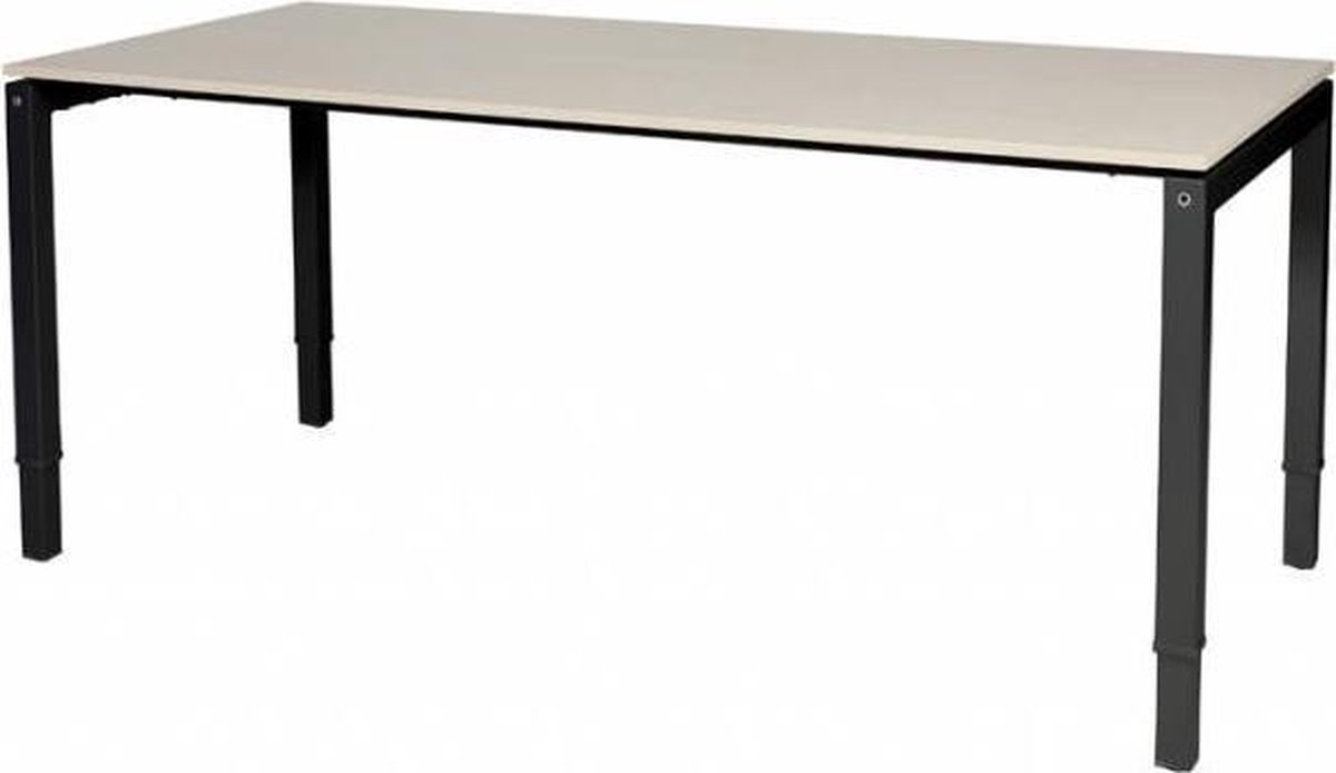 Verstelbaar bureau CB - Slinger 180x80 robson - zw frame