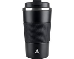 The Verge Thermosbeker - Koffiebeker To Go - Travel Mug voor Koffie en Thee - Theebeker - 380 ML - RVS - Zwart The Verge Thermosbeker - Koffiebeker To Go - Travel Mug voor Koffie en Thee - Theebeker - 380 ML - RVS - Zwart