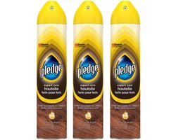 3x Pledge revive it meubelolie spuitbus - Amber & Argan - Voedende olie - 3 x 250ml