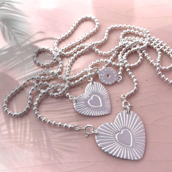Aka Gioielli® - Figaroketting 11mm 925 sterling zilver - heren dames halsketting lengtes: 50 55 60 70 cm, Sterling zilver