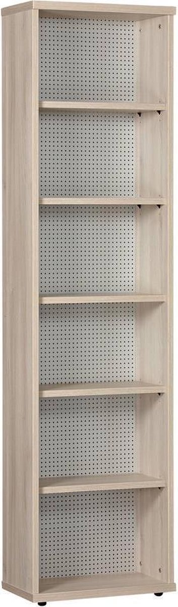 Boekenkast 200 x 52 x 29cm - Licht Hout - Wouw