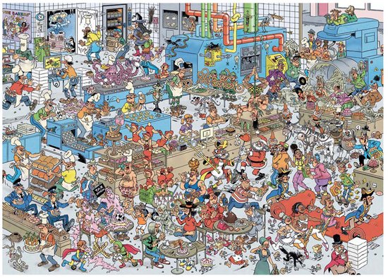 Jan van Haasteren De Bakkerij – Puzzel – 1000 stukjes