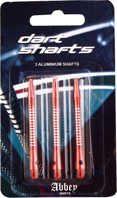 Thumbnail van een extra afbeelding van het spel Abbey Darts Shafts Aluminium - Rood
