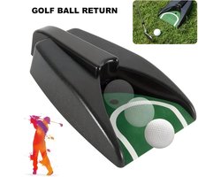 Verbeter uw golfvaardigheden met de Stripe Automatische Golf Putt Trainer - Balretour Cup & Putting Trainer - voor Indoor en Outdoor gebruik - inclusief Golftrainingsmateriaal en Accessoire - slechts €19.99