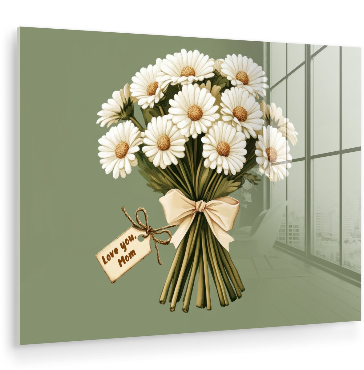 Lint - Boeket - Groen - Quote