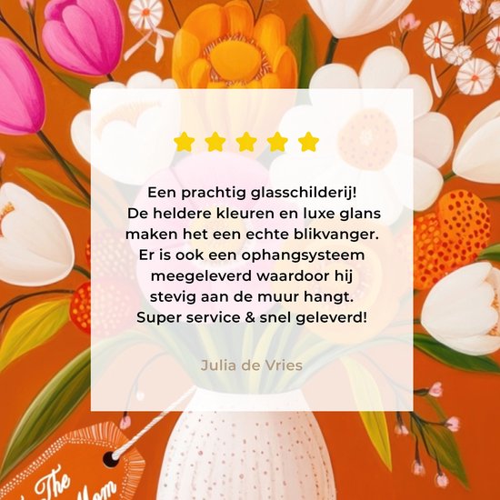 Vase - Fleurs - Oranje