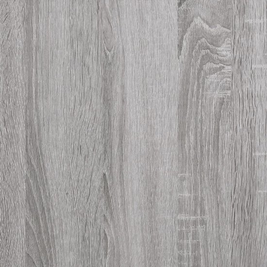 vidaXL Armoire haute 34-5x34x180 cm Bois d'ingénierie Chêne Sonoma gris - Armoire haute - Armoires hautes - Buffet - Buffet