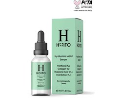 Hoito - Intensief Hydraterend Serum met Hyaluronzuur, Voedende, Kalmerende en Herstellende Effect, Ontstekingsremmend en Helpt Irritaties, Roodheid en Kleine Wondjes, Anti-Aging - 30 ml