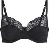 Hunkemöller Dames Lingerie Niet-voorgevormde beugel bh Sophie - Zwart - maat B80