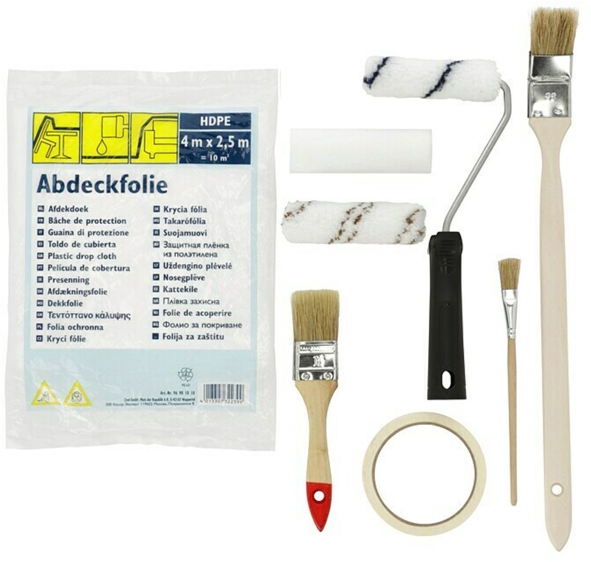Profi Renovatie Set, 9-delig