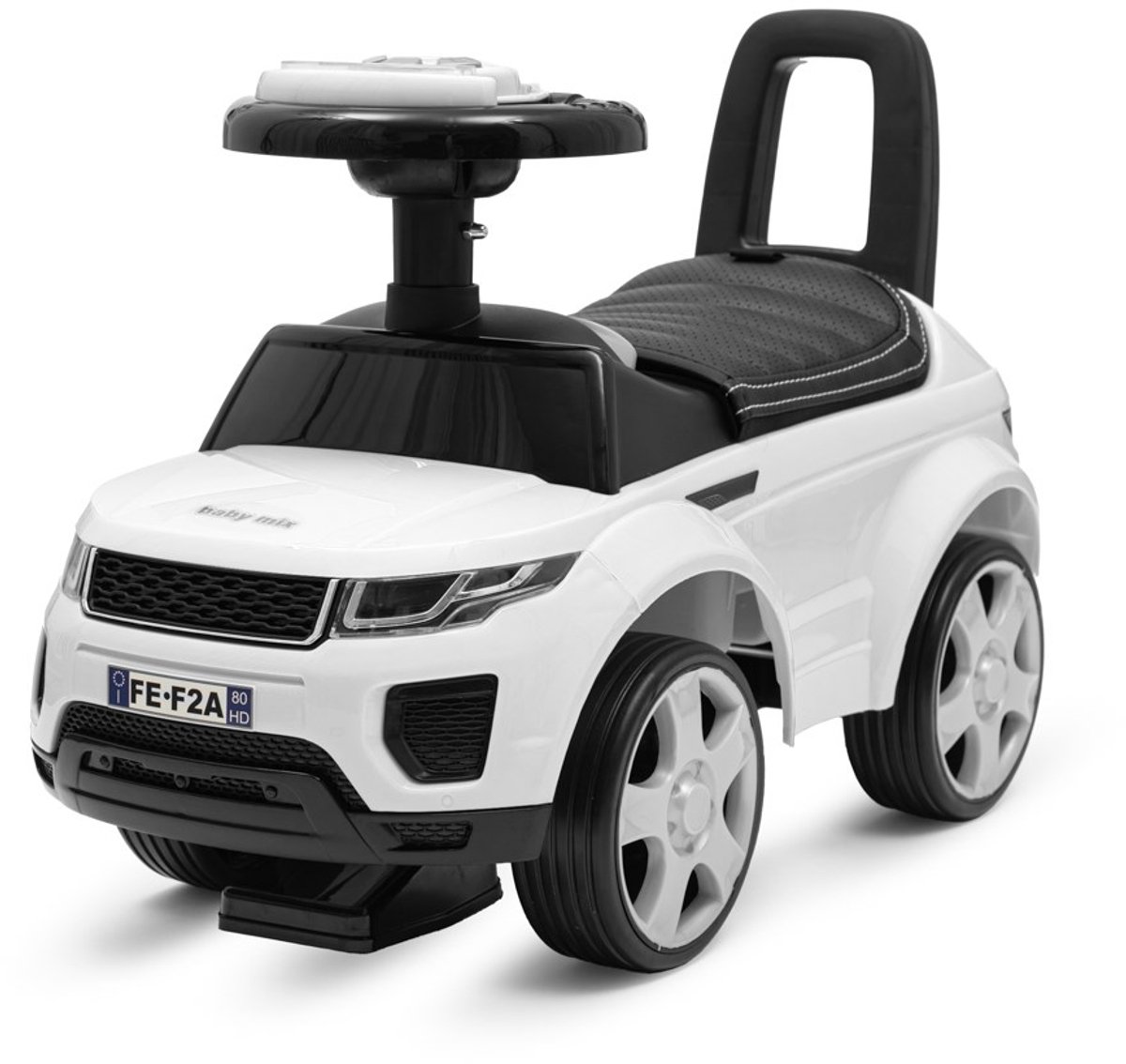Baby Mix Prime SUV loopauto wit eco-leer - Loopfiets