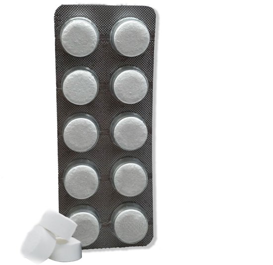 25 - universele reinigingstabletten - á 2,3 gram - reinigingstablet - koffievet - reinigingstabletten koffiemachine - espressomachine - reinigingstabletten - koffiemachinereiniger - jura - philips