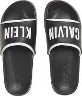 Calvin Klein - Dames - Slide Badslippers  - Zwart - 37-38