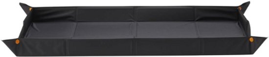 Relaxdays BBQ Beschermmat 150x100 Cm - Antislip Barbecue Kleed Zilver