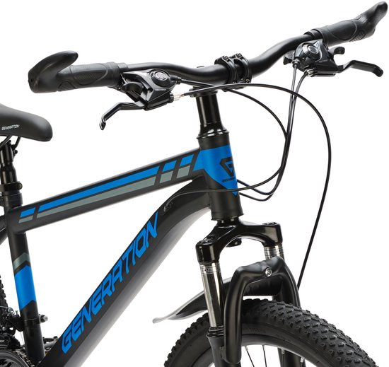 Generation Baturo mountainbike 24 inch - Blauw - Spatborden — afbeelding 4