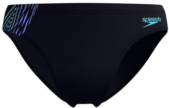 Slip de bain Speedo Tech Panel pour homme, 7 cm, noir II