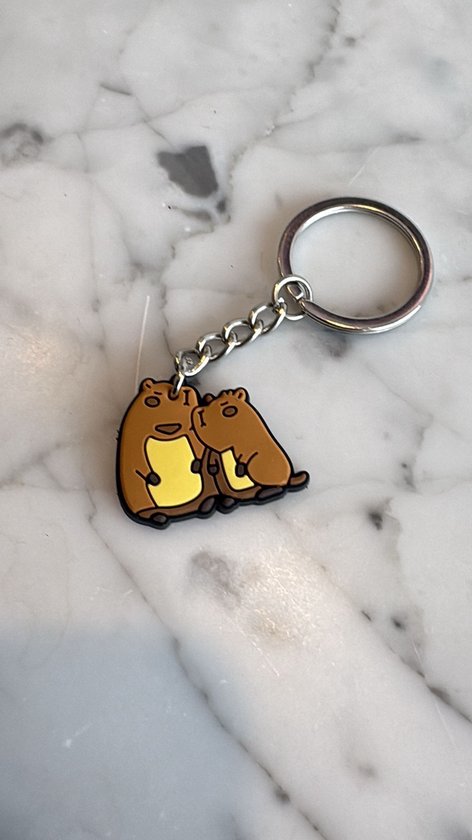 Jellycat Sleutelhanger Capibara Clyde Capybara Bag Charm