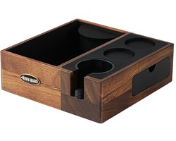 MHW-3BOMBER Knockbox Station – 1,5L afvalbak met portafilterhouder en opberglade - 51-58mm