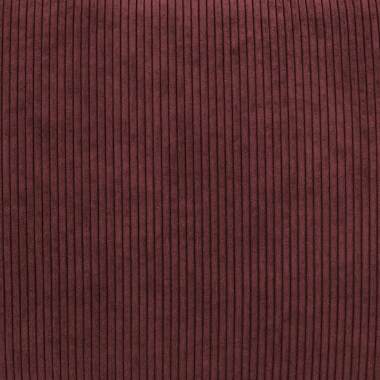 Mini Rib Maroon Overseas Rib Kussen - 40 x 60 cm - Maroon | bol
