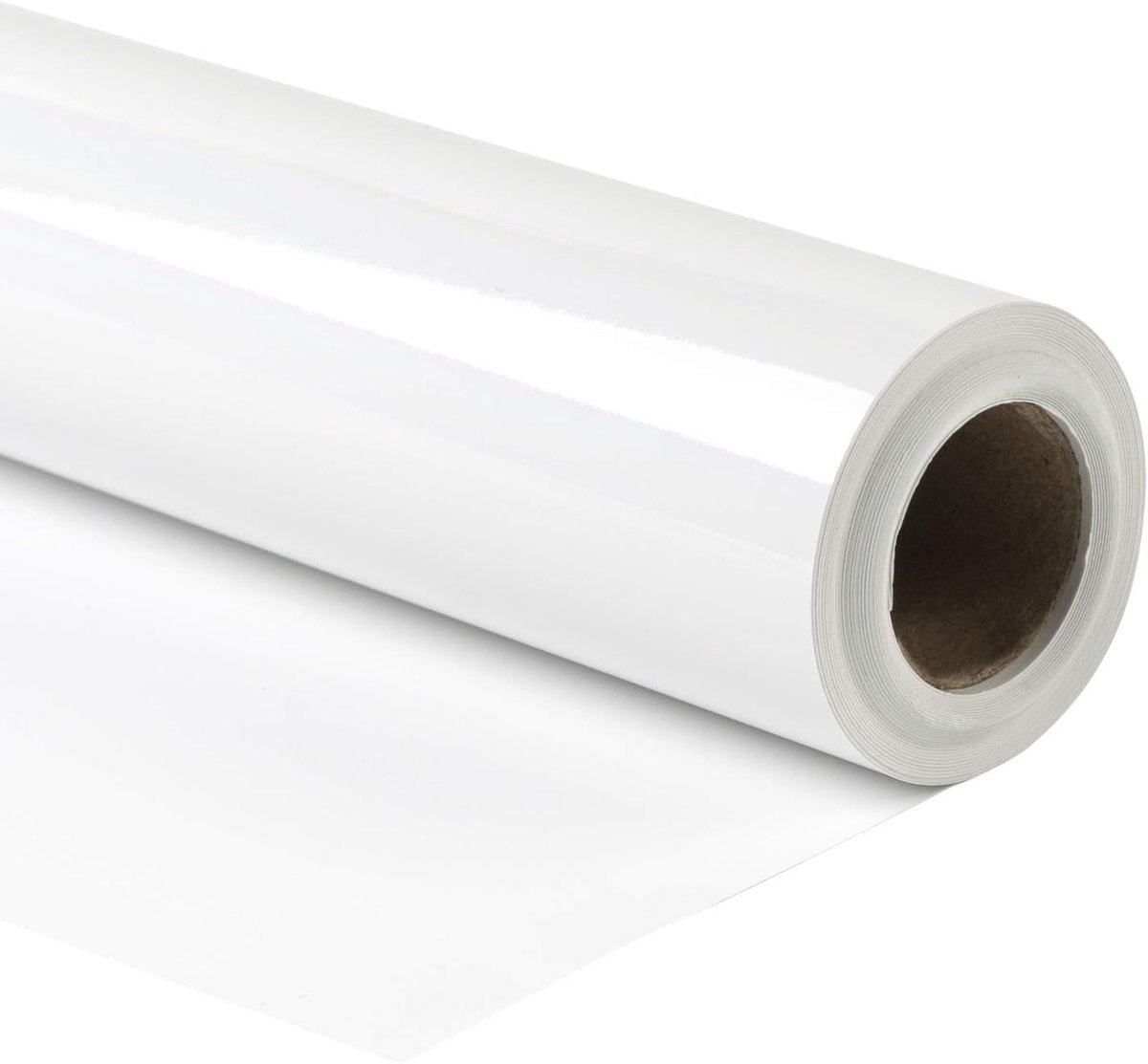 Kleurrijk Metallic Inpakpapier - 81,5 m² - Effen Wit voor Bruiloft, Verjaardag en Kerstmis - 76 cm x 10 m