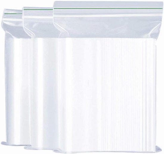 100 Verzendzakken Babyblauw maat Ss - 215x330 mm 40mm Lip