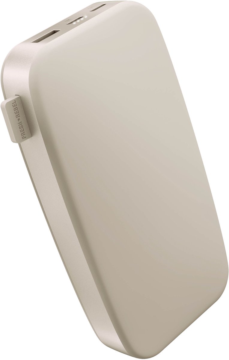 Fresh'n Rebel - Powerbank 24000 mAh - Rechargeable battery - Silky Sand - Artikelnummer: 8720249810568