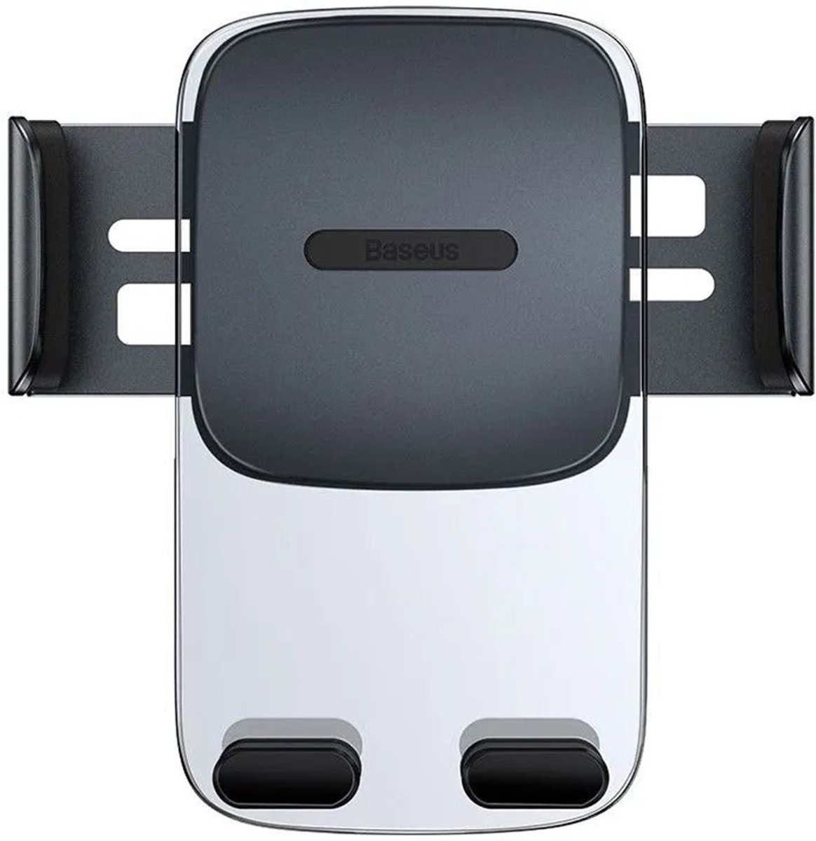 Bese eenvoudig bedienbare autotelefoonstandaard - zwart - 1 set
