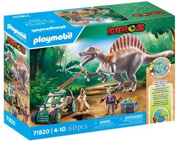 foto van PLAYMOBIL Dinos Spinosaurus aanval 71820