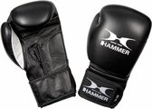 Hammer Boxing Bokshandschoenen PREMIUM FITNESS - buffelleer - zwart 8 OZ