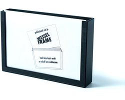 WisselFrame - Fotolijst | Fotolijst 10x15 | Fotolijst collage | Wissellijst 10x15 | Fotolijstje | Fotolijstje met Wisselfunctie | Meerdere Foto’s| Wissel fotolijst | Wissellijst - Zwart