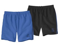 ATLAS FOR MEN - Set van 2 shorts Summer sport - Heren - Verkrijgbaar in grote maten - XXL