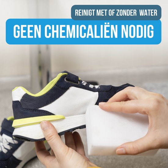 Strex Wonderspons 24 stuks - Melamine Spons - Schuursponsjes Krasvrij - Auto & Schoonmaak Spons - Vlekken Verwijderaar - Geschikt Voor Alle Oppervlakken